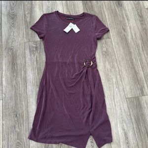 Abercrombie & Fitch Plum Midi Dress